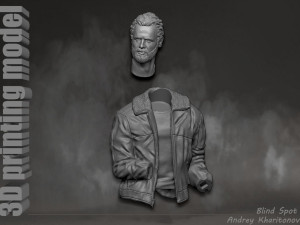 The Walking dead Rick Grimes Modèles 3D en vedette