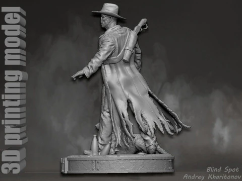 Ghoul Fallout 3D Print Model
