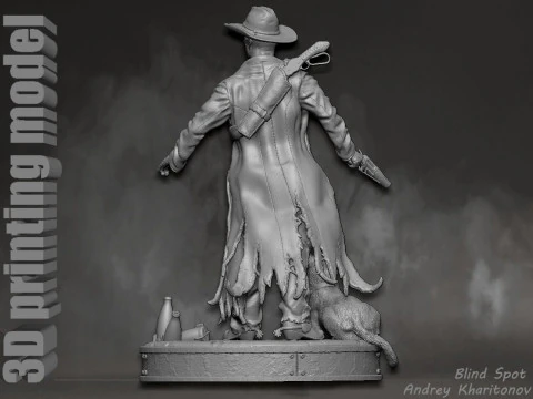 Ghoul Fallout 3D Print Model