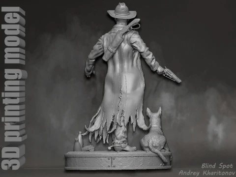 Ghoul Fallout 3D Print Model