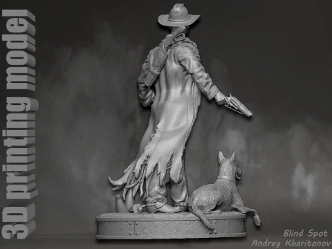 Ghoul Fallout 3D Print Model