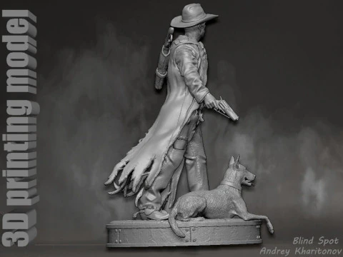 Ghoul Fallout 3D Print Model