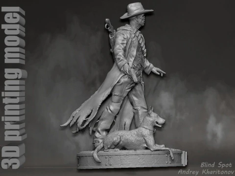 Ghoul Fallout 3D Print Model