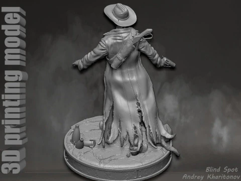 Ghoul Fallout 3D Print Model