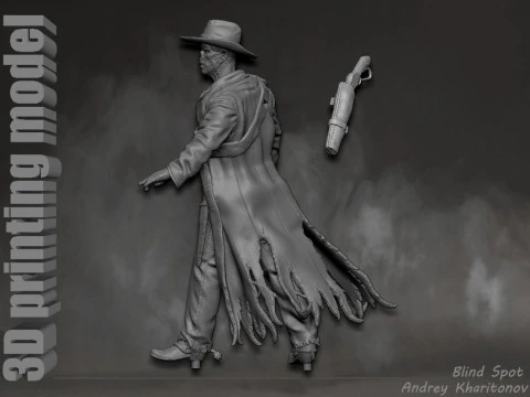 Ghoul Fallout 3D Print Model