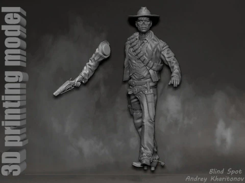 Ghoul Fallout 3D Print Model