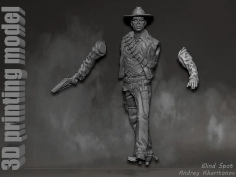 Ghoul Fallout 3D Print Model