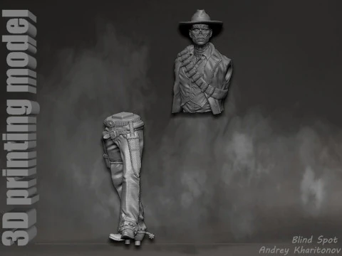 Ghoul Fallout 3D Print Model