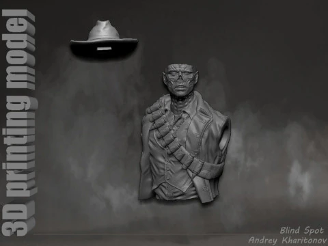 Ghoul Fallout 3D Print Model