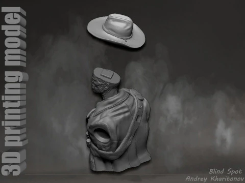 Ghoul Fallout 3D Print Model