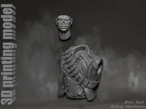 Ghoul Fallout 3D Print Model