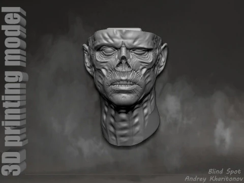 Ghoul Fallout 3D Print Model