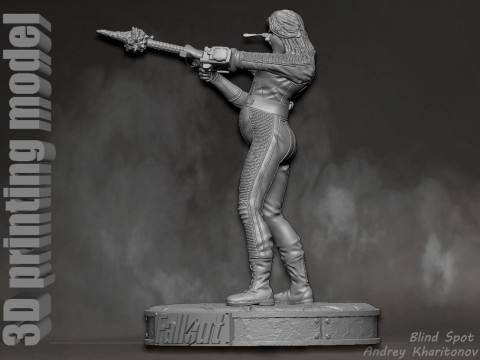 Steph Harper Fallout Modelo de Impressão 3D