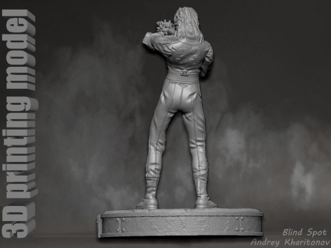 Steph Harper Fallout Modelo de Impressão 3D