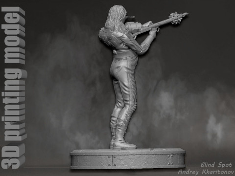 Steph Harper Fallout Modelo de Impressão 3D