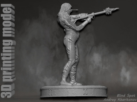 Steph Harper Fallout Modelo de Impressão 3D