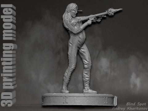 Steph Harper Fallout Modelo de Impressão 3D
