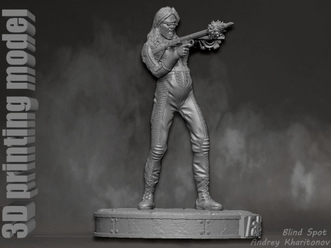 Steph Harper Fallout Modelo de Impressão 3D