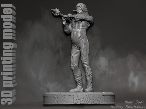 Steph Harper Fallout Modelo de Impressão 3D
