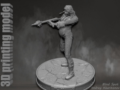 Steph Harper Fallout Modelo de Impressão 3D