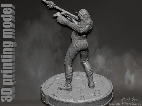 Steph Harper Fallout Modelo de Impressão 3D
