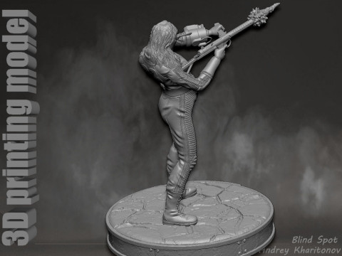 Steph Harper Fallout Modelo de Impressão 3D