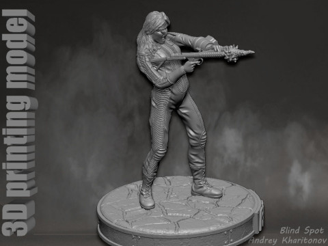 Steph Harper Fallout Modelo de Impressão 3D