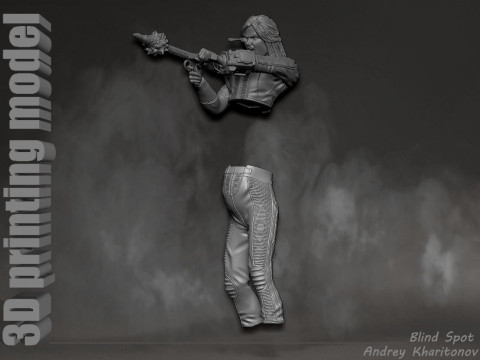 Steph Harper Fallout Modelo de Impressão 3D
