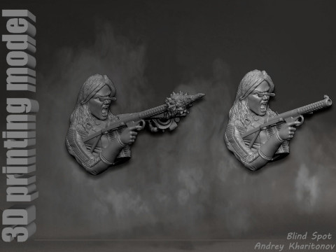 Steph Harper Fallout Modelo de Impressão 3D