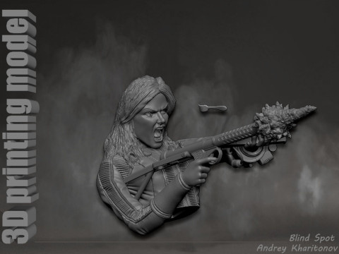 Steph Harper Fallout Modelo de Impressão 3D