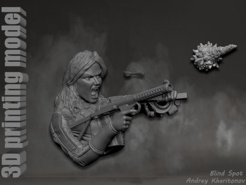 Steph Harper Fallout Modelo de Impressão 3D