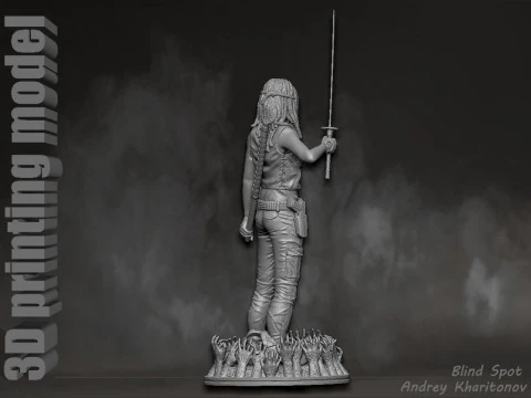 The Walking dead mishonne 3D Print Model