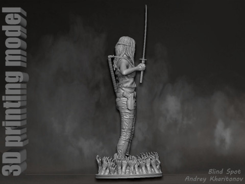The Walking dead mishonne 3D 打印模型