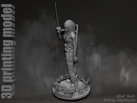 The Walking dead mishonne 3D 打印模型