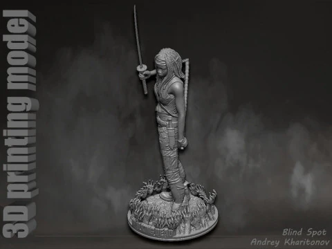 The Walking dead mishonne 3D Print Model