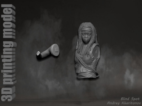 The Walking dead mishonne 3D 打印模型