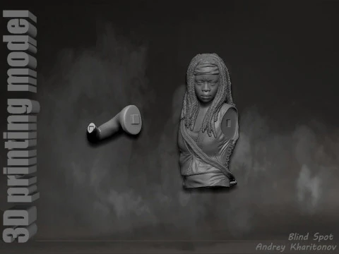 The Walking dead mishonne 3D Print Model