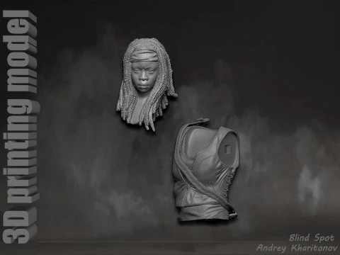 The Walking dead mishonne 3D Print Model