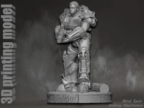 Maximus Fallout 3D Print Model