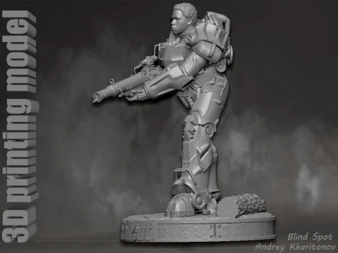 Maximus Fallout 3D Print Model