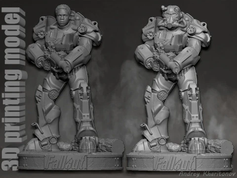 Maximus Fallout 3D Print Model
