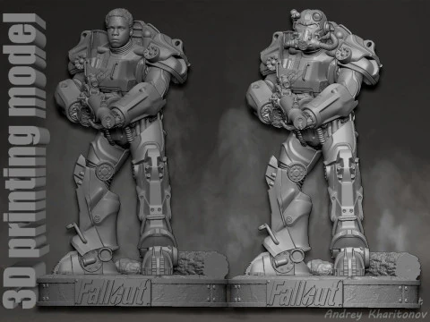 Maximus Fallout 3D Print Model