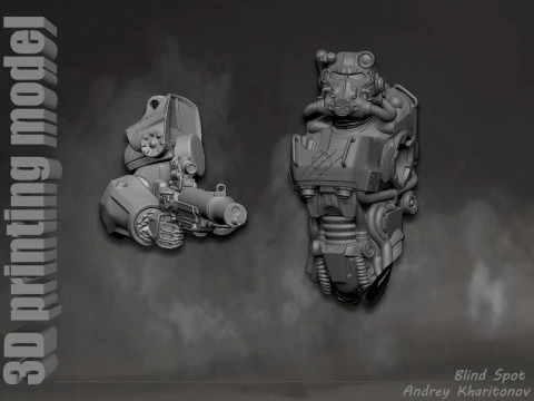 Maximus Fallout 3D Print Model