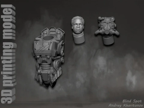 Maximus Fallout 3D Print Model