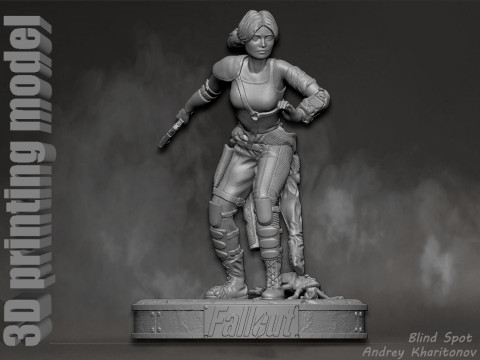 Lucy Fallout Model do druku 3D