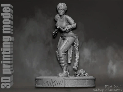 Lucy Fallout 3D Print Model