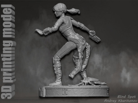 Lucy Fallout 3D 打印模型
