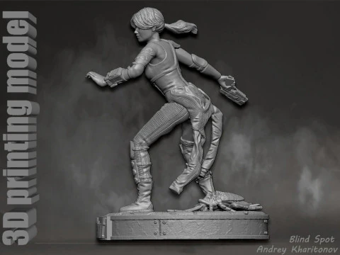 Lucy Fallout 3D Print Model
