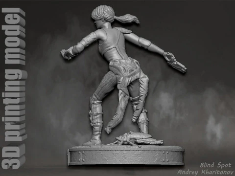 Lucy Fallout 3D Print Model