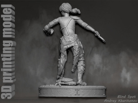 Lucy Fallout 3D 打印模型